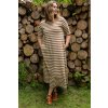 Dlouhé letní šaty Danebasic Goodnews Danefæ - light beige/mokka_front