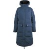 Dámský dlouhý péřový kabát Parka Selma Down Coat SKHOOP NAVY