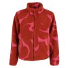 DaneLabrador Fleece Zip Up Chili Soft Cherry TROPS (1) 1920px