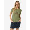 Dámské merino triko FLOWER FIELD BIO J TEE [sn] sage:various 3