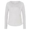 Dámská merino mikina Everyday Bio Crew [sn] white stone