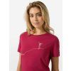 Dámské merino triko Bergglück Tee [sn] beet red:feather grey 4