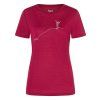 Dámské merino triko Bergglück Tee [sn] beet red:feather grey 1
