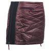 Zateplená sportovní sukně na běžky Kari Mini SKHOOP vínová