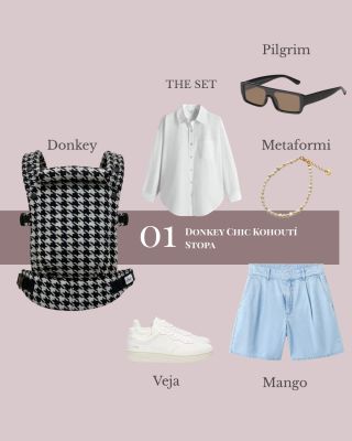 Další měsíc, další dávka outfitové inspirace🧡 Protože nosítko nemusí být jen praktické – může být i kouskem, který krásně...