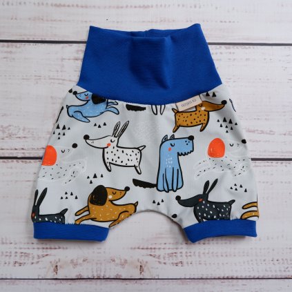 Kraťasy Baby Hafíci, Královská modř