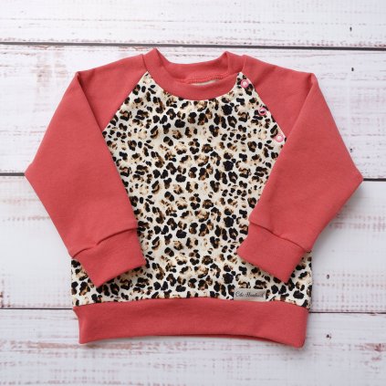 Mikinka Baby Leopard Brusinka