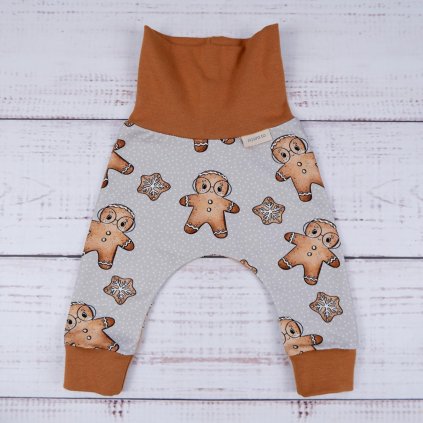 Baggy dětské Perníček, Karamel