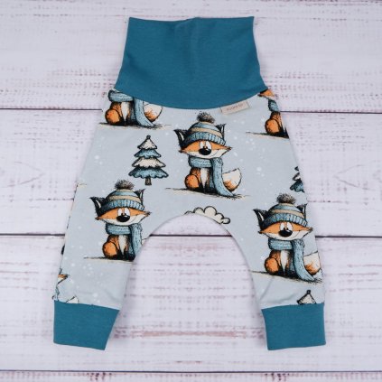 Baggy dětské Liška v zimě, Borovice