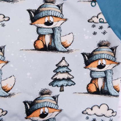 Slintáček Liška v zimě, Borovice