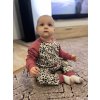 Leopard mikinka na modelce