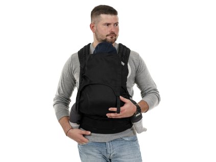 fidella flyclick plus half buckle babytrage chevron schwarz toddler