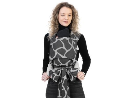 Ergonomické rostoucí nosítko Fidella FlyClick Baby - Giraffe Anthracite