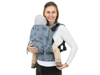 Fidella Fusion TODDLER 2.0 - Palm Trees Dove Blue