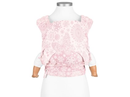 ergonomické nosítko fidella flyclick baby carrier classic iced butterfly pale pink