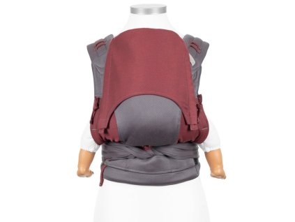 ergonomické nosítko fidella flyclick baby carrier classic lines red