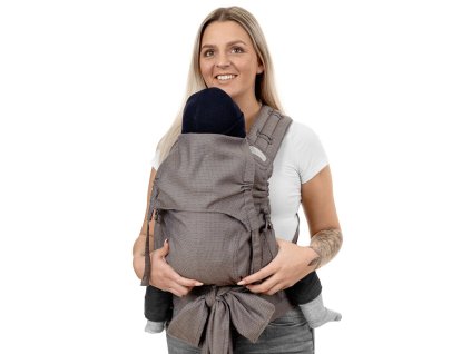 ergnomické nosítko fidella flyclick plus halfbuckle baby carrier diamonds beige toddler