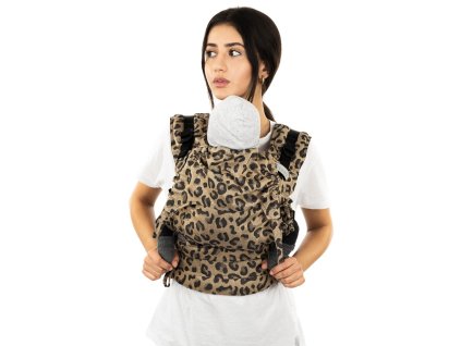 Ergonomické rostoucí nosítko Fidella Fusion BABY SIZE - Leopard Gold