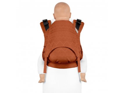 Fidella Fusion TODDLER 2.0 – Cubic Lines Rustred