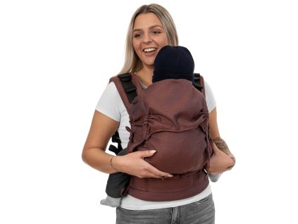 Ergonomické nosítko Fidella Fusion Toddler 2.0 Diamonds Rustred