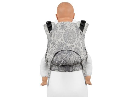 Ergonomické nosítko Fidella Fusion TODDLER SIZE 2.0 – Iced Butterfly Smoke