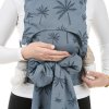 Ergonomické rostoucí nosítko Fidella FlyClick Baby - Palm Trees Dove Blue