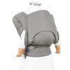 ergonomické nosítko fidella flyclick half buckle babytrage chevron gray baby
