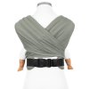 ergonomické nosítko fidella flyclick half buckle babytrage chevron graugrun baby 4