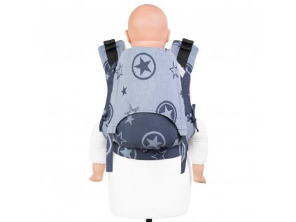 fusion v2 baby carrier with buckles outer space blue toddler