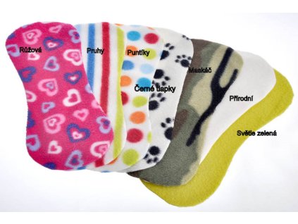 Ella´s House Bum liners fleese 3 ks (Varianta puntíky)