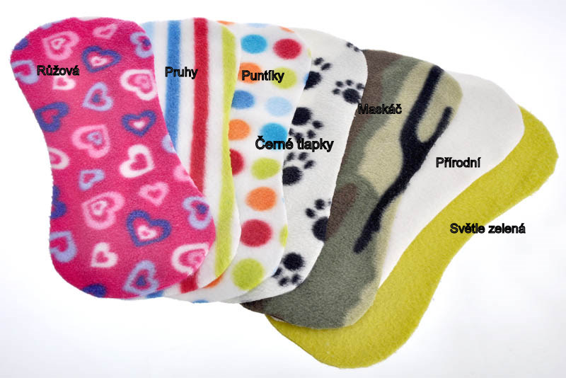 Ella´s House Bum liners fleese 3 ks Varianta: proužek