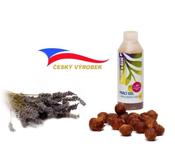 Tierra Verde Prací gel z mýdlových ořechů aromatizovaný Velikost: 250ml, Varianta: levandule