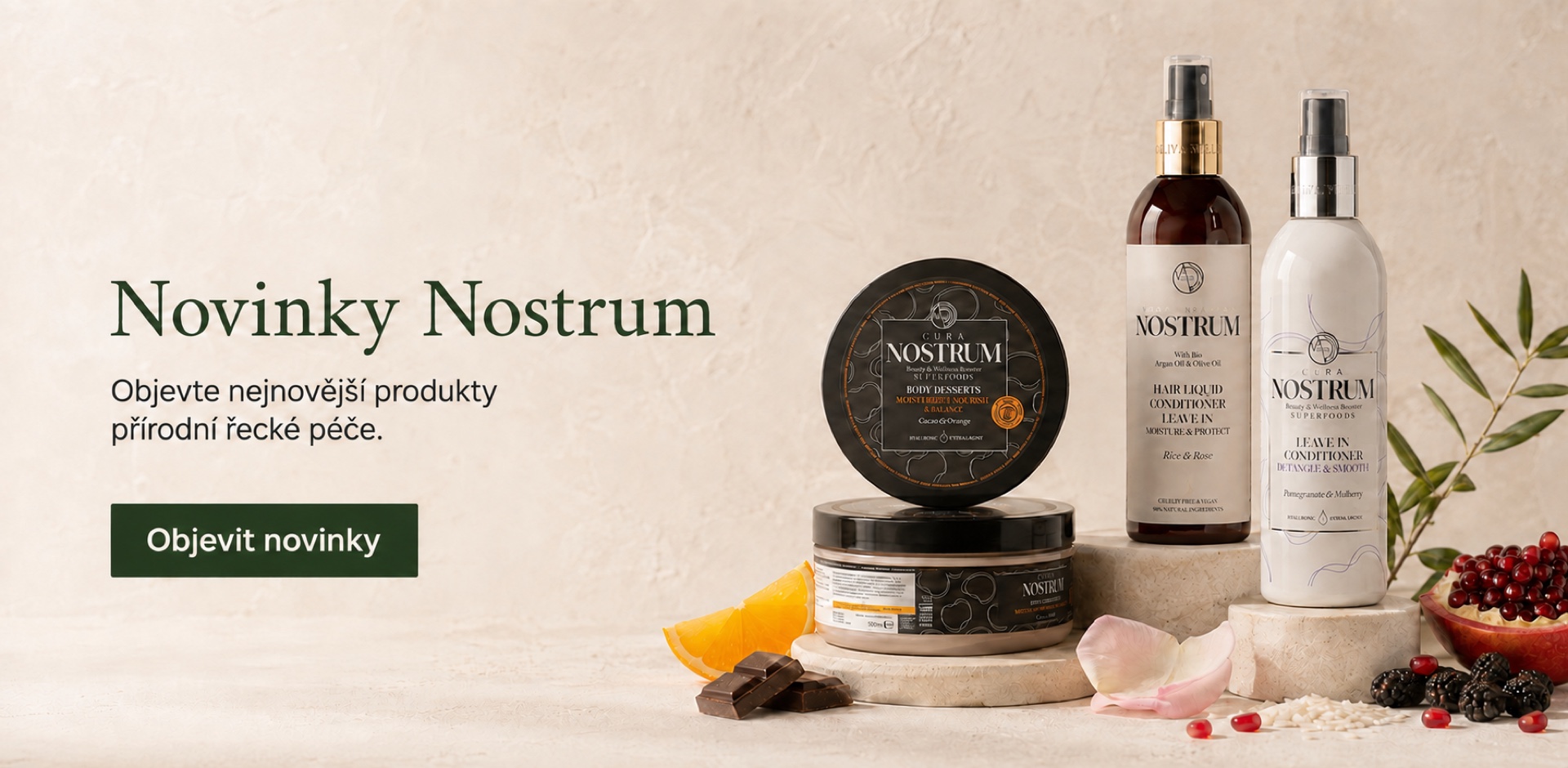 Novinky NOSTRUM – středomořská péče