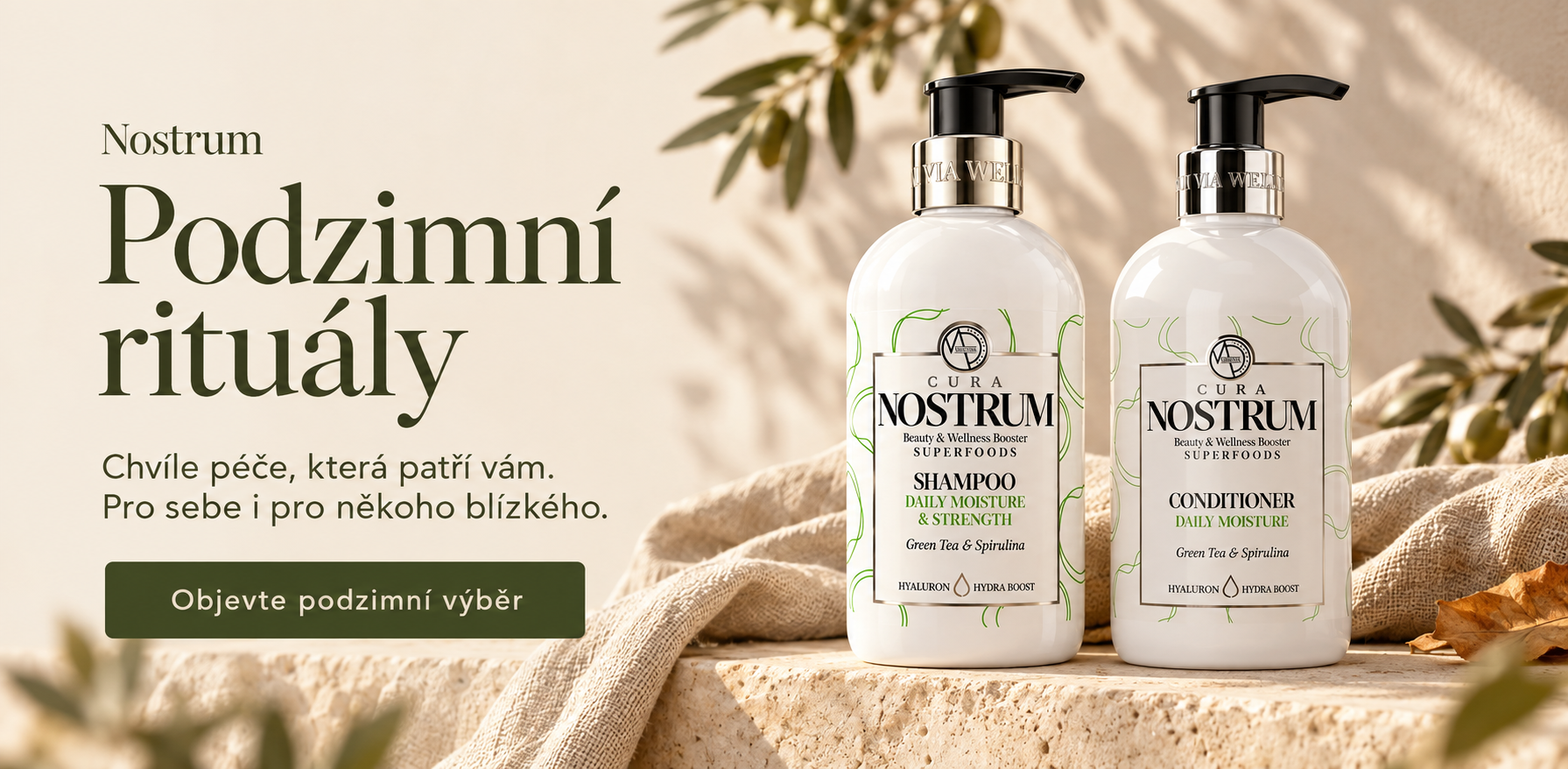 Podzimní rituály Nostrum – chvíle péče pro sebe i pro někoho blízkého
