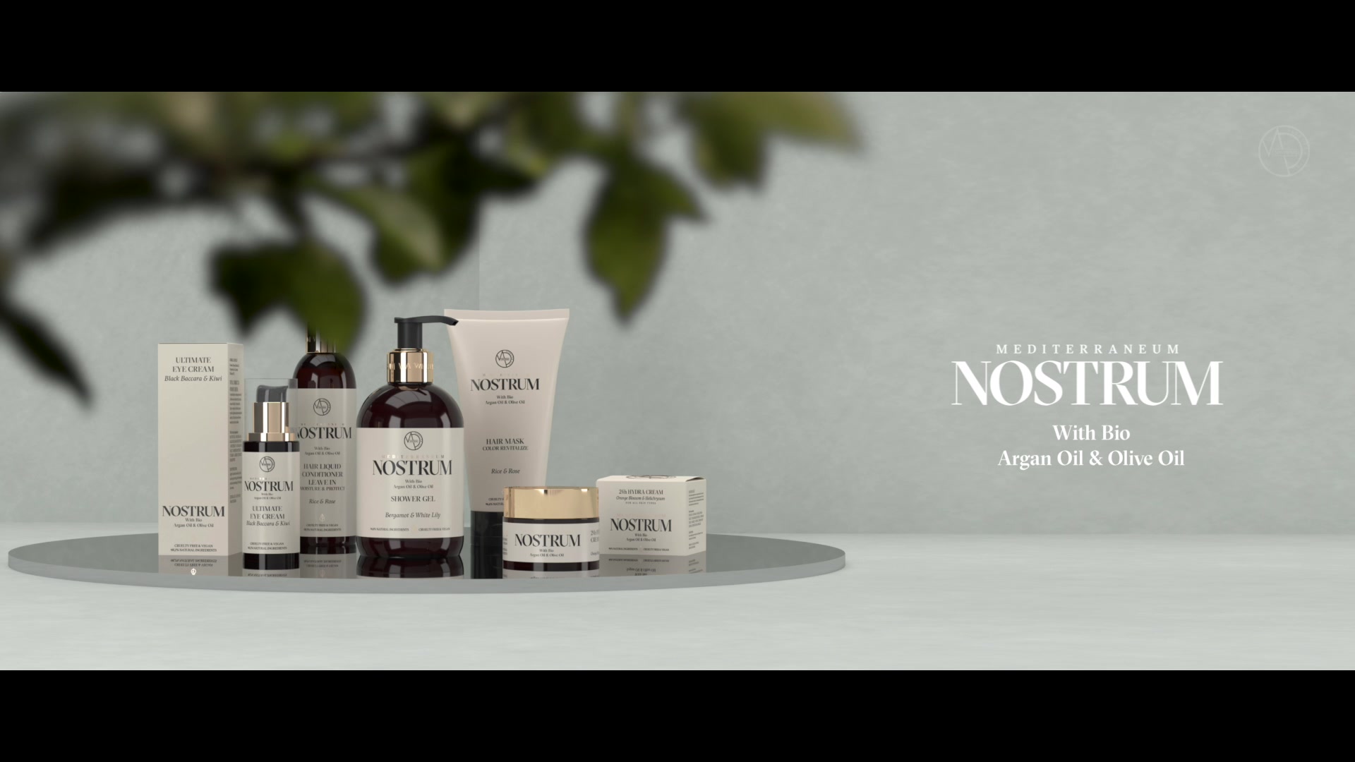 Produkty řady Mediterraneum NOSTRUM s olivovým a arganovým olejem
