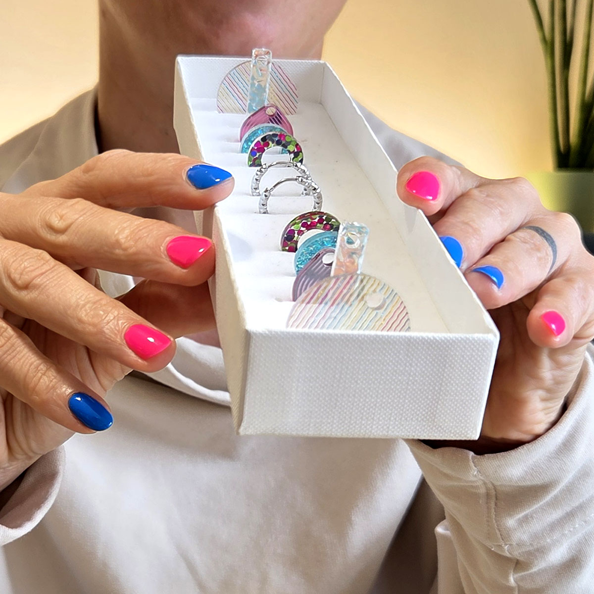 Summer Box kompletní sada variabilních náušnic