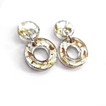 nausnice designove plexi superstar circle cut visaci notasheep