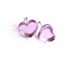 HEART MINI lilac náušnice