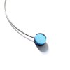 REBEL náhrdelník FULL ice blue  dvojitý náhrdelník ledově modrý / černý