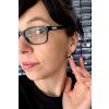 switch it nausnice visaci black gold glitter notasheep h web