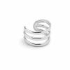zausnice ear cuff basic notasheep stribrna trio