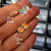 nausnice opal flash holograficke mini notasheep fire srovnani web