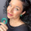 holograficy nahrdelnik chameleon circle cut notasheep Jani