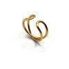 zausnice ear cuff infinity gold notasheep zlata