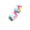 nausnice holograficke unibabe squares mini notasheep