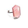designovy prsten gem crystal pink holograficky notasheep 0