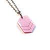 Gem Crystal pink náhrdelník