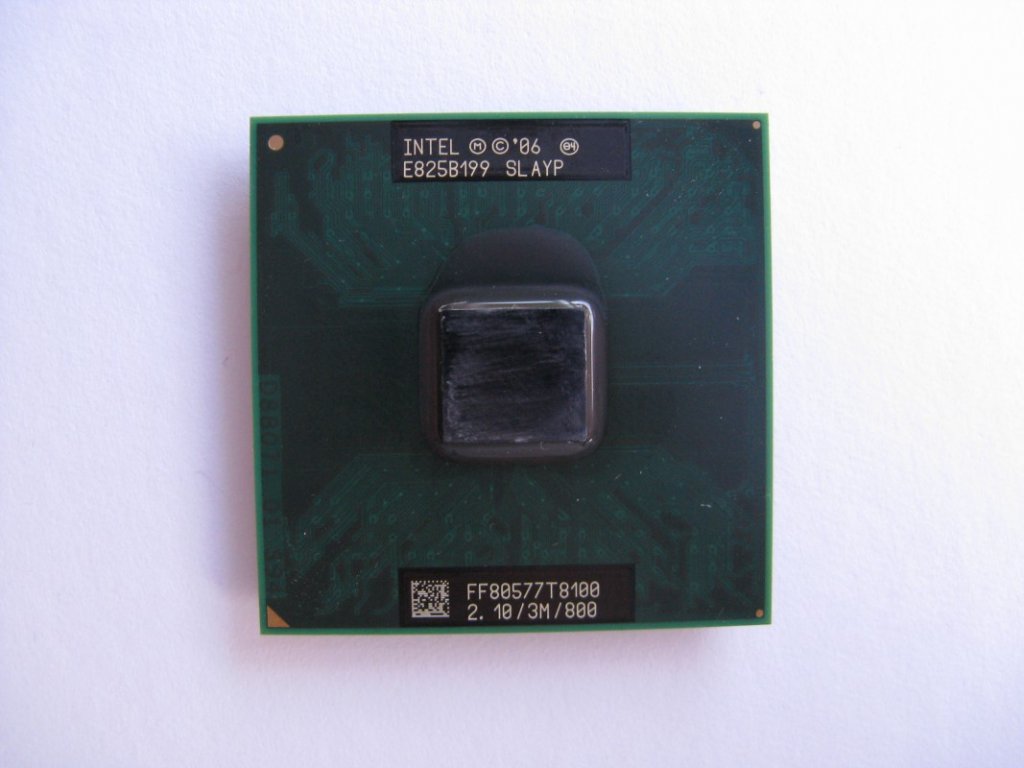 Intel Core 2 Duo T8100, 2.1GHz - Notebook Dílna