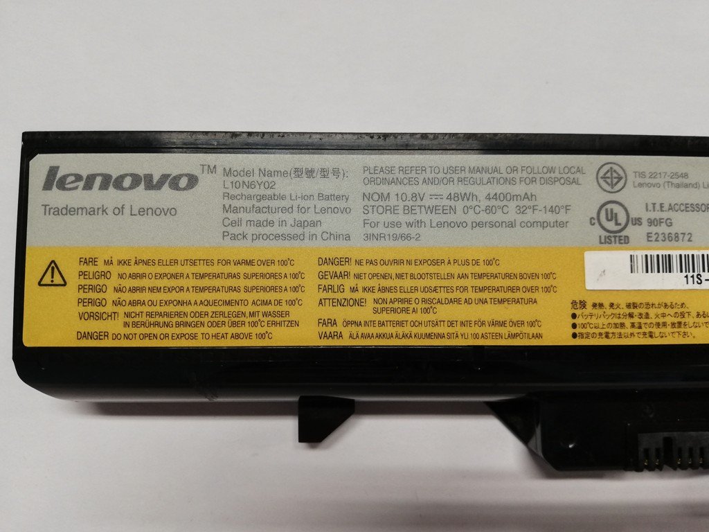 Baterie Pro Lenovo G570 Notebook Dilna