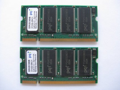 2x 256MB DDR 333MHz